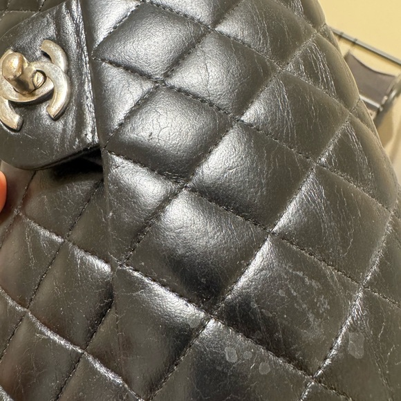 Chanel Small Classic Double Flap Black Lambskin SHW - Picture 12 of 13